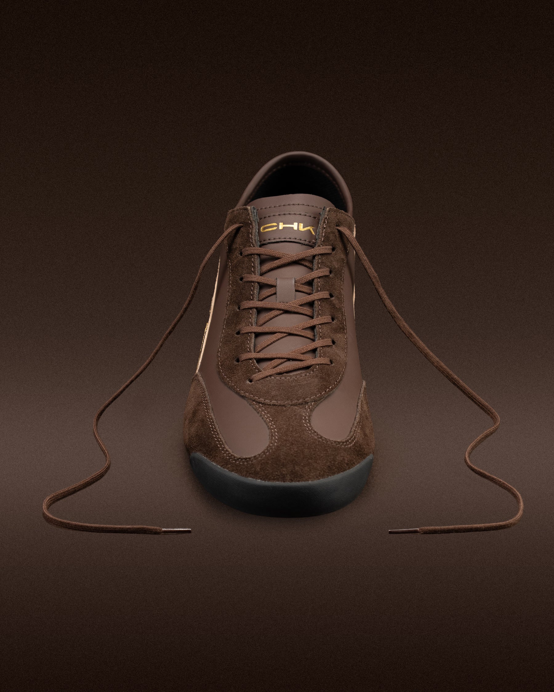 STRIDE - Deep Ink Brown/Gold