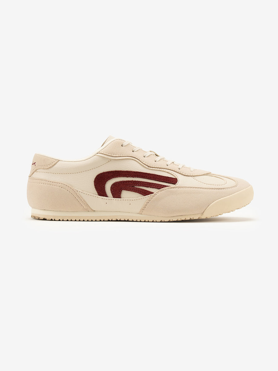 STRIDE - Birch/Burgundy