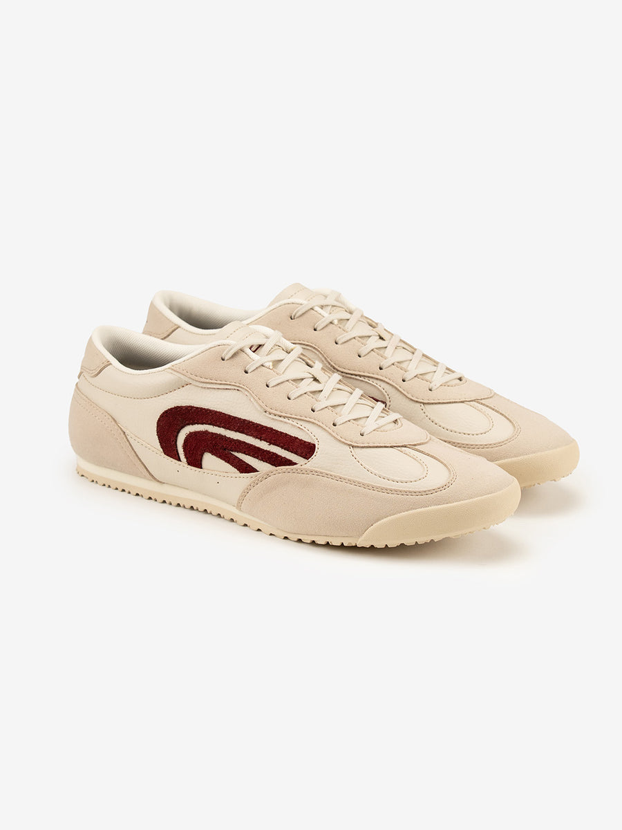 STRIDE - Birch/Burgundy