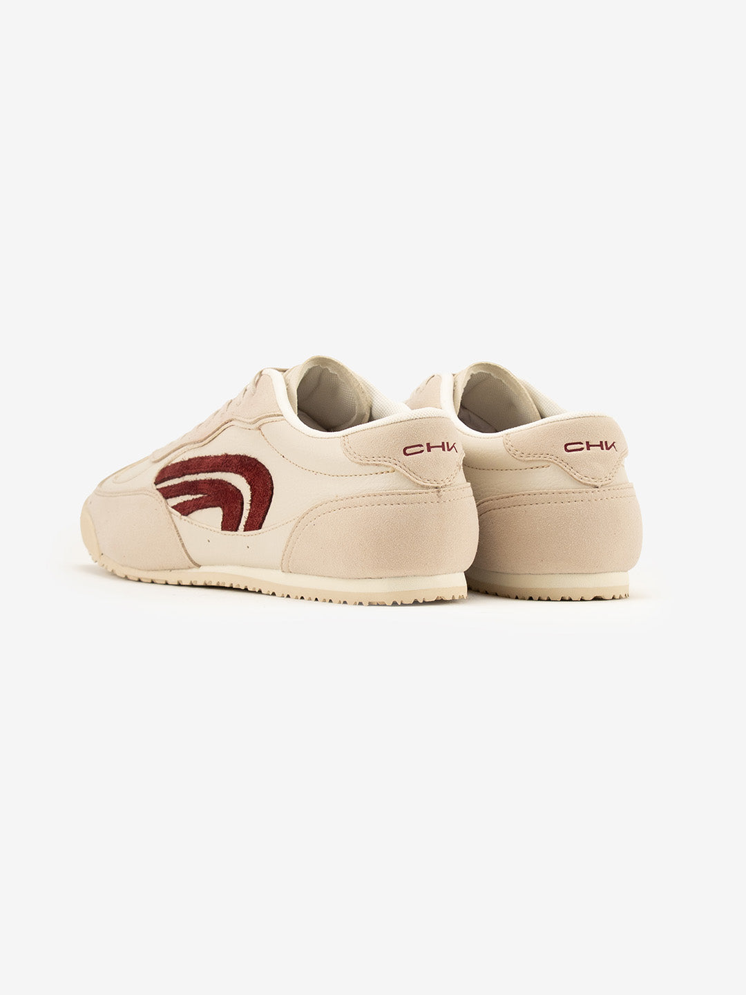 STRIDE - Birch/Burgundy