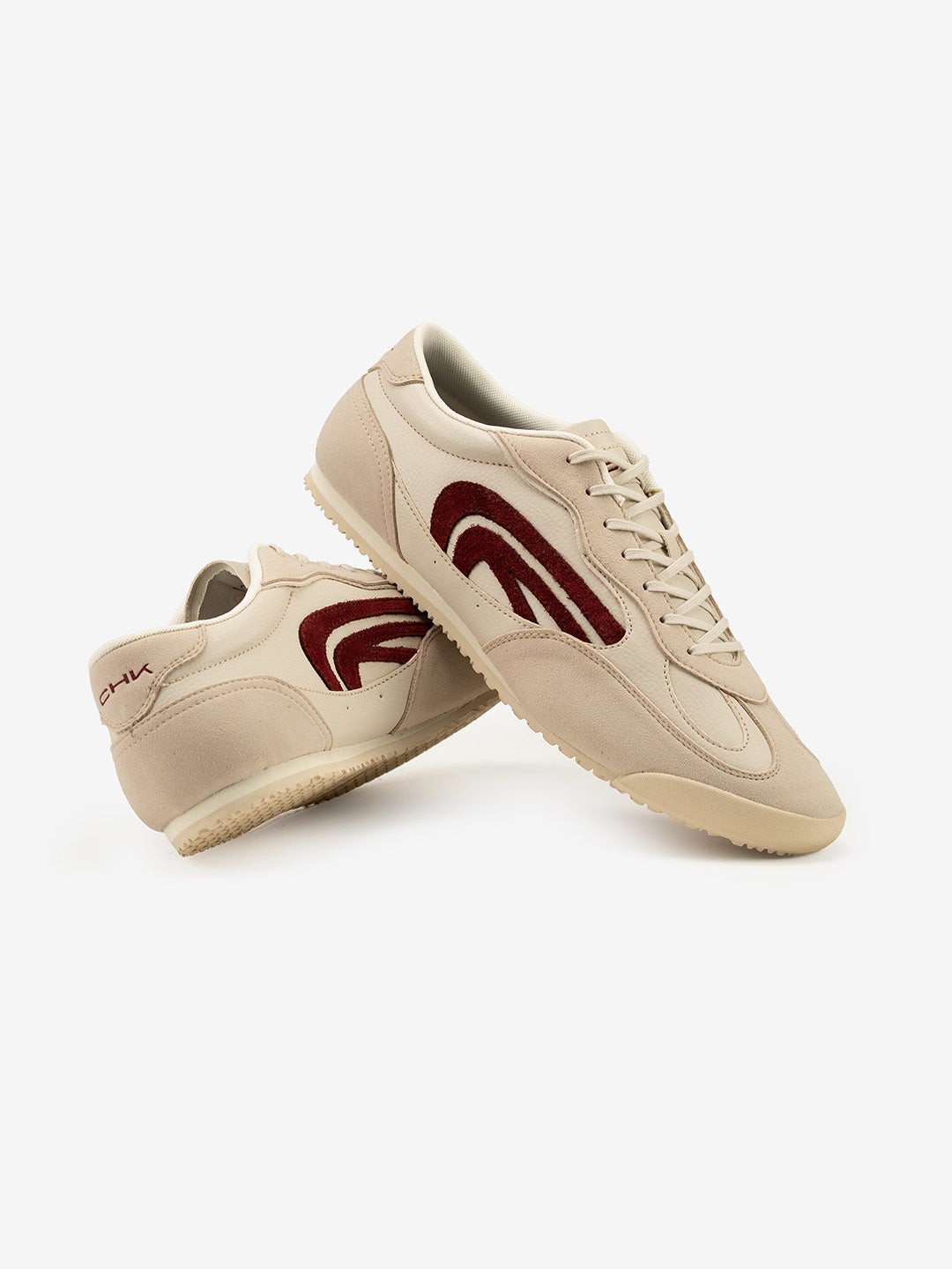 STRIDE - Birch/Burgundy