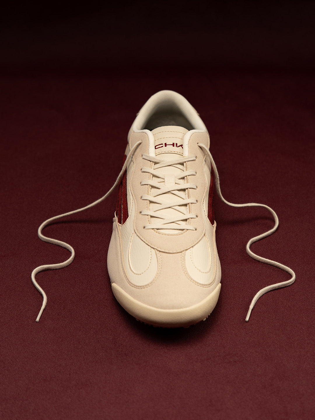 STRIDE - Birch/Burgundy