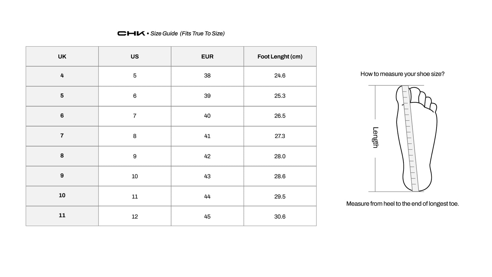 Size guide